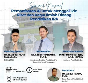 Pemanfaatan AI untuk Menggali Ide Riset dan Karya Ilmiah Pendidikan IPA